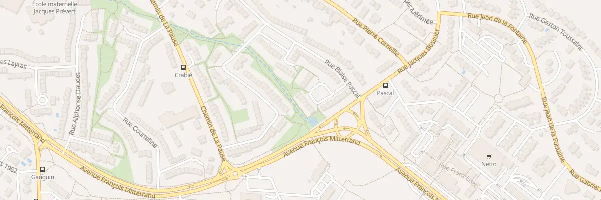 Plan du 25 Rue Blaise Pascal à Castres