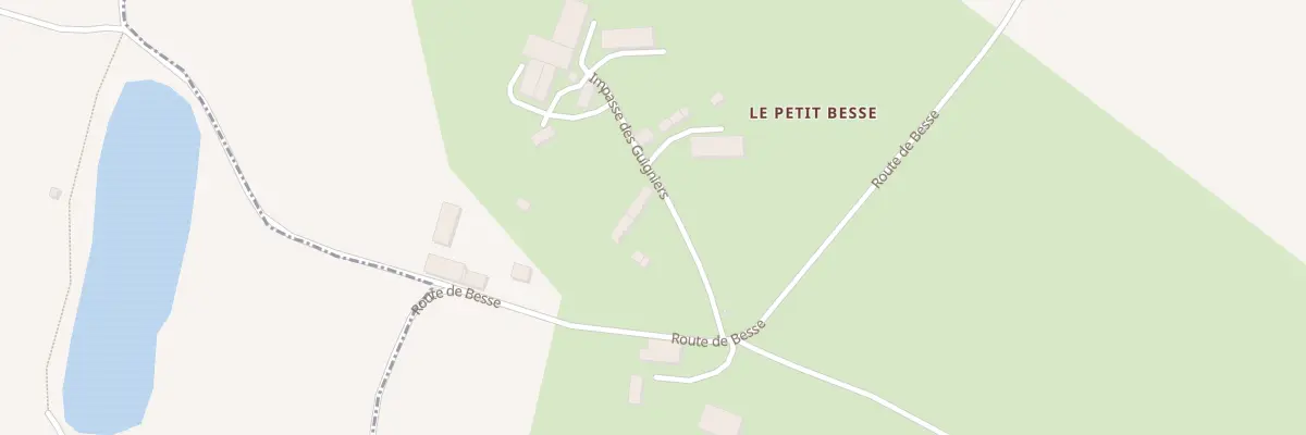 Plan du 117 Imp des Guigniers à Saint-Pierre-les-Bois