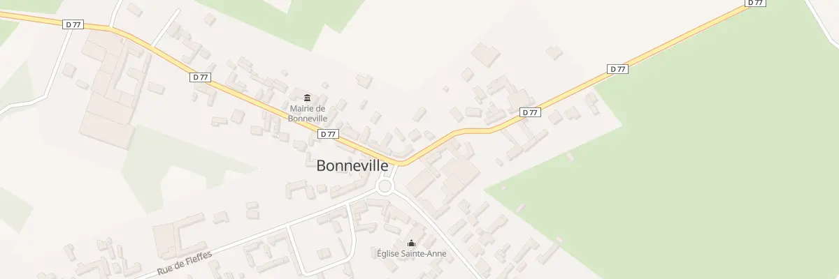 Plan du 1 Rue de Valheureux à Bonneville