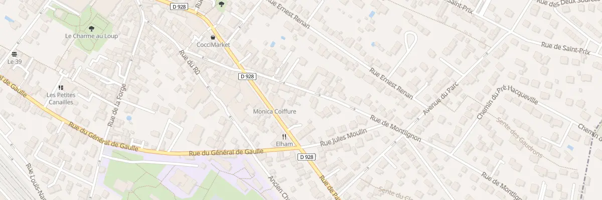 Plan du 18 Rue de Montlignon à Saint-Leu-la-Forêt