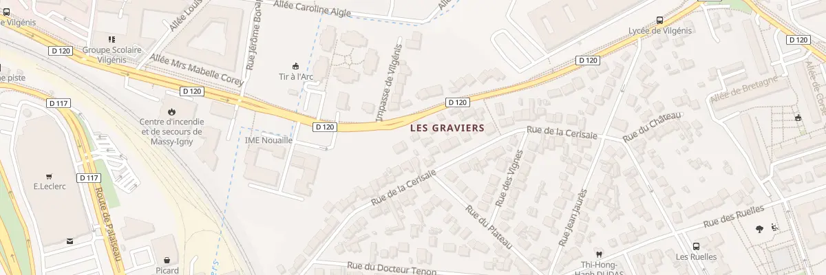 Plan du 39 Rue de Vilgénis à Massy
