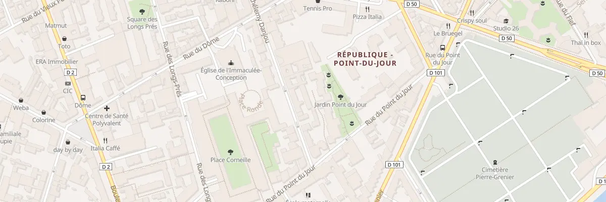 Plan du 65 Rue Barthélémy Danjou à Boulogne-Billancourt