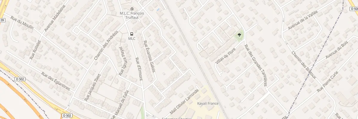 Plan du 27 Rue Evariste Galois à Saint-Leu-la-Forêt