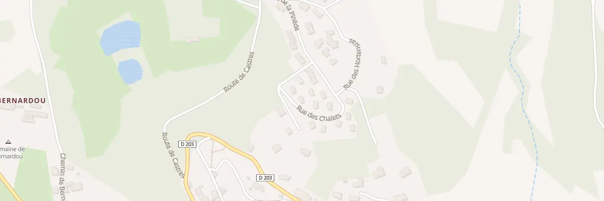 Plan du 8 Rue des Chalets à Fontiers-Cabardès