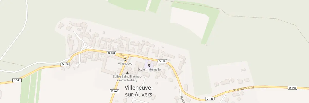 Plan du 29 Rue de l’Orme à Villeneuve-sur-Auvers