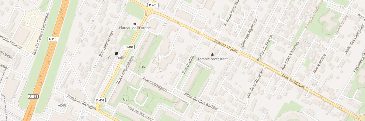 Plan du 6B Rue d’Adria à Ermont