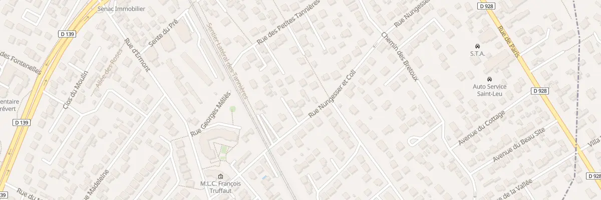 Plan du 46 Rue Nungesser et Coli à Saint-Leu-la-Forêt