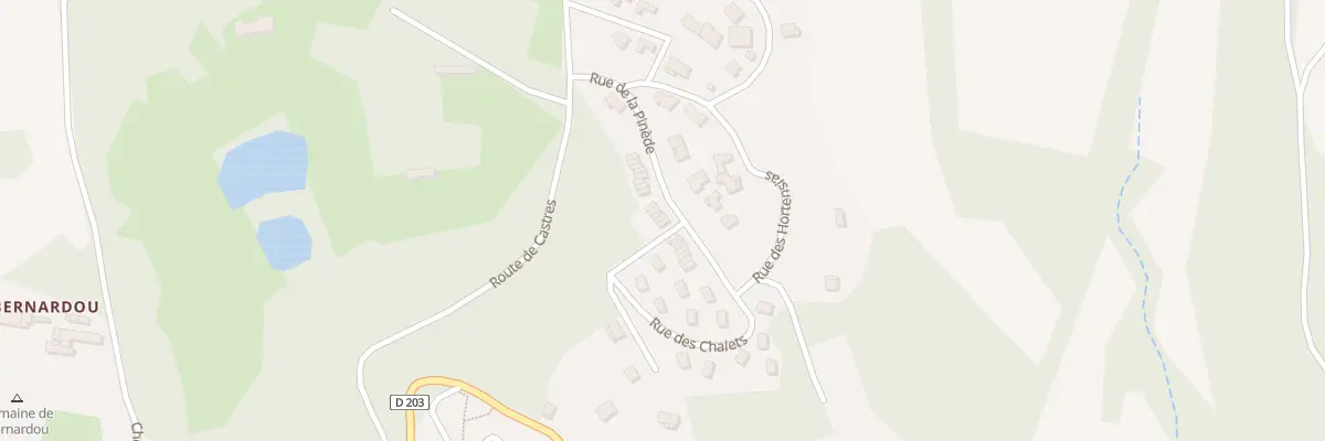 Plan du 145 Bals à Fontiers-Cabardès
