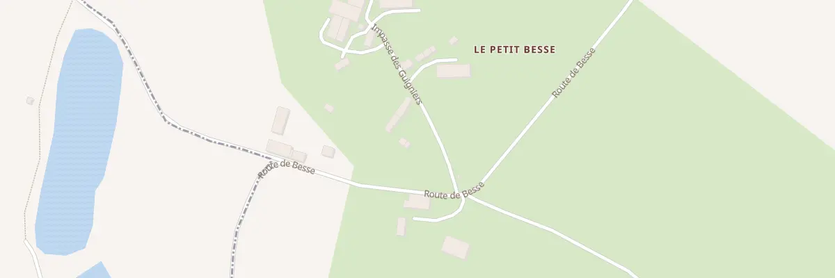 Plan du 67 Le Petit Besse à Saint-Pierre-les-Bois