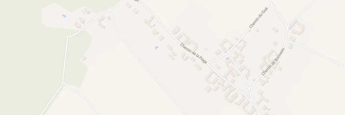 Plan du 19 Che de la Plage à Germigny-des-Prés
