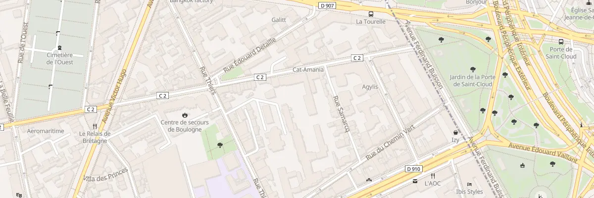 Plan du 27 Rue Gallieni à Boulogne-Billancourt