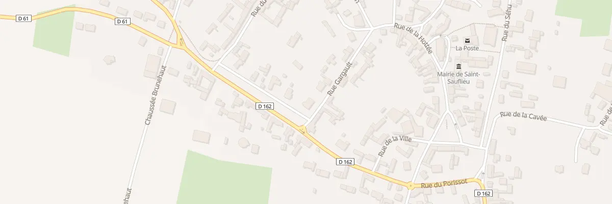 Plan du 14 Rue Gargault à Saint-Sauflieu