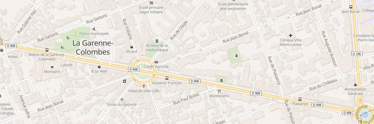 Plan du 41 Rue Jean Bonal à La Garenne-Colombes