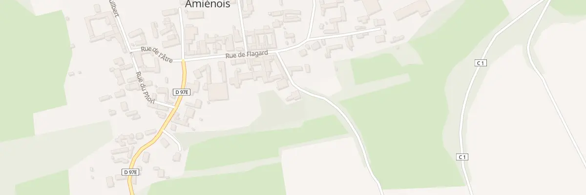 Plan du 2 Rle des Bosquets à Vaux-en-Amiénois
