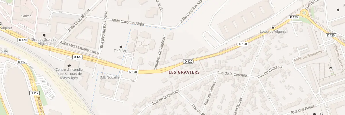 Plan du 14 Rue de Vilgénis à Massy