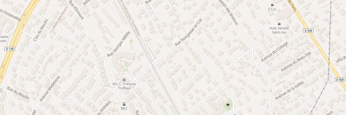 Plan du 41 Rue Nungesser et Coli à Saint-Leu-la-Forêt