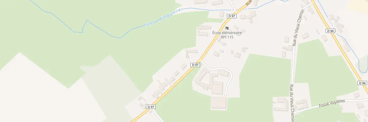 Plan du 13 Rue de Teneur à Bergueneuse
