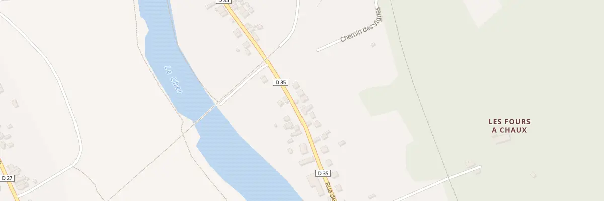 Plan du 77 Rue des Lavoirs à Saint-Florent-sur-Cher