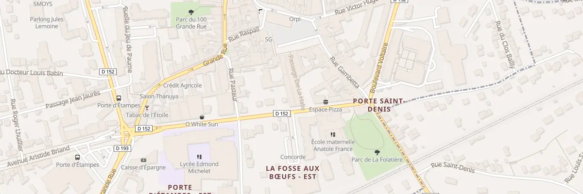 Plan du 10 Pl du Marche à Arpajon