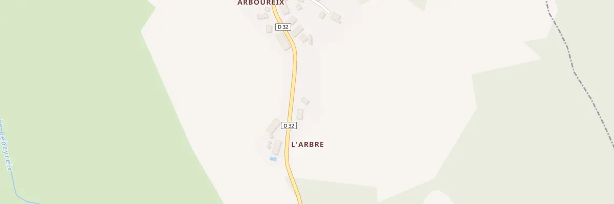 Plan du 5050 L’Arbre à Poussanges