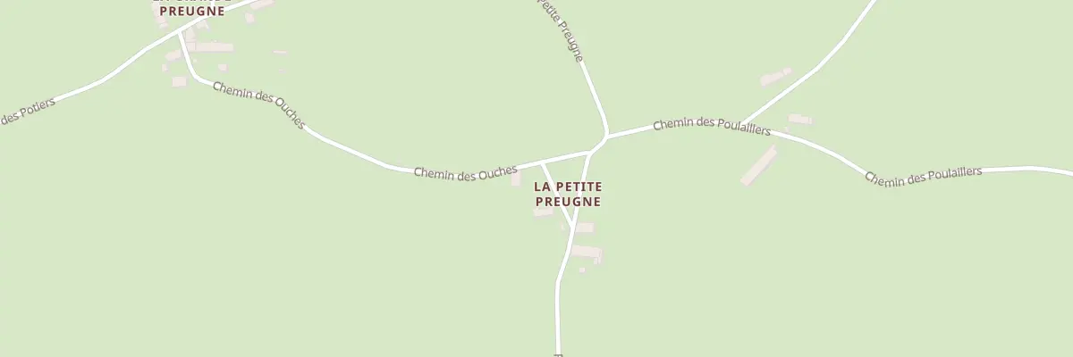 Plan du 65 La Petite Preugne à Saint-Jeanvrin