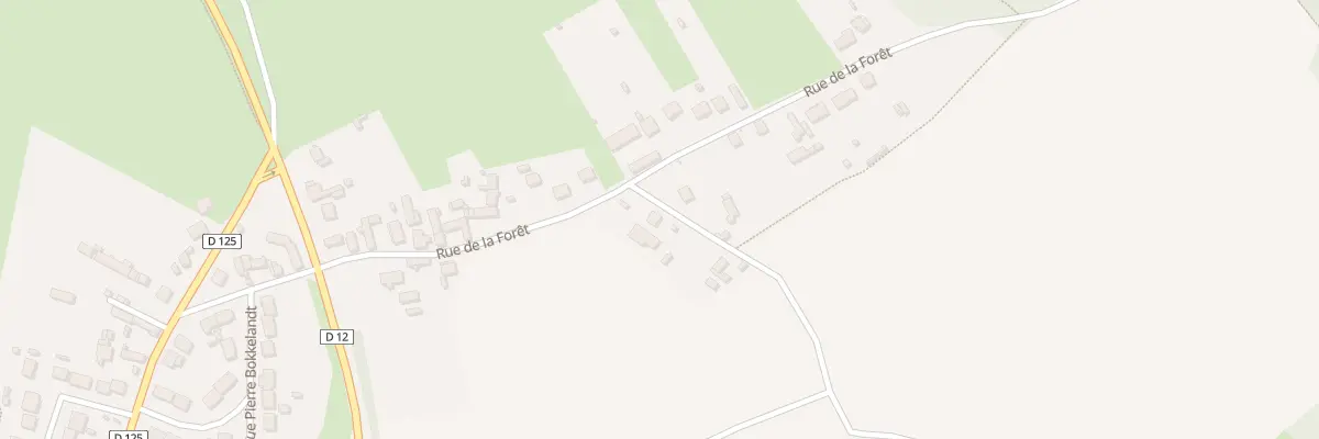 Plan du 34 Rue de la Forêt à Hermes