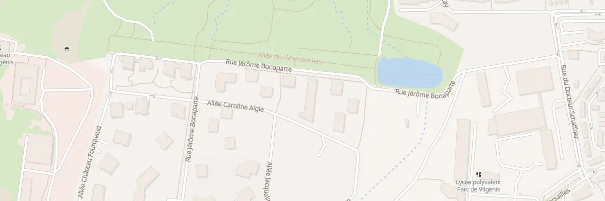 Plan du 22 Rue Jérôme Bonaparte à Massy