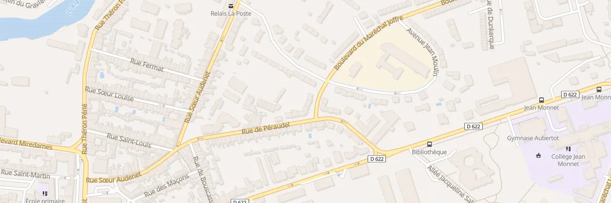 Plan du 3 Bd du Marechal Joffre à Castres
