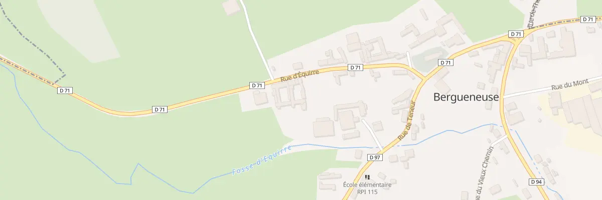 Plan du 8 Rue d’Equirre à Bergueneuse