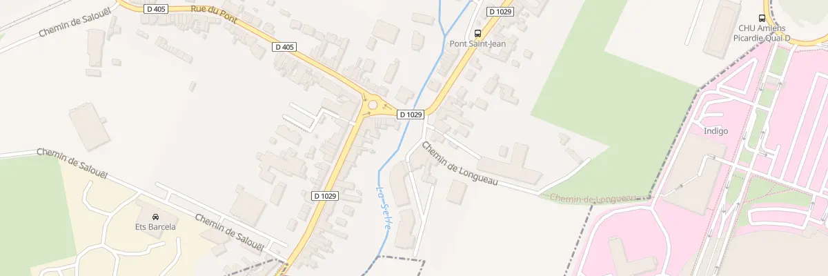 Plan du 4 Che de Longueau à Pont-de-Metz
