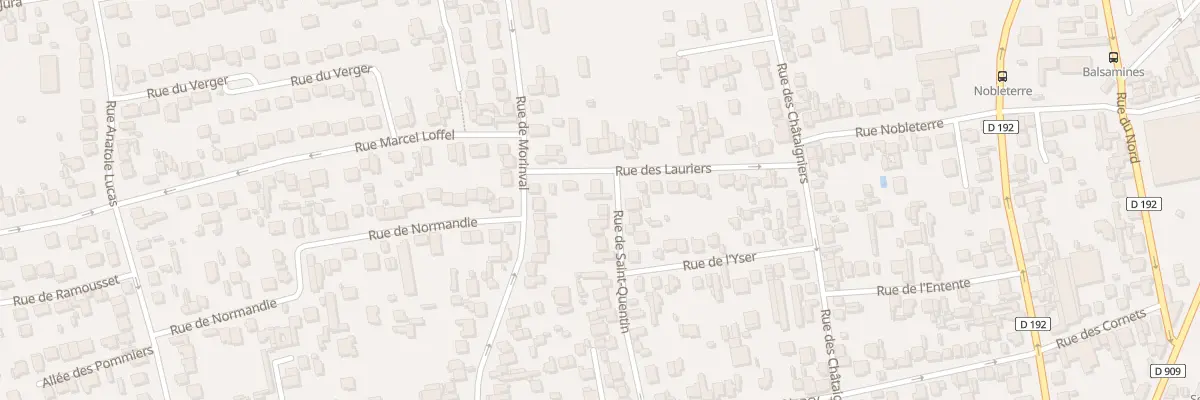 Plan du 35 Rue de St Quentin à Argenteuil