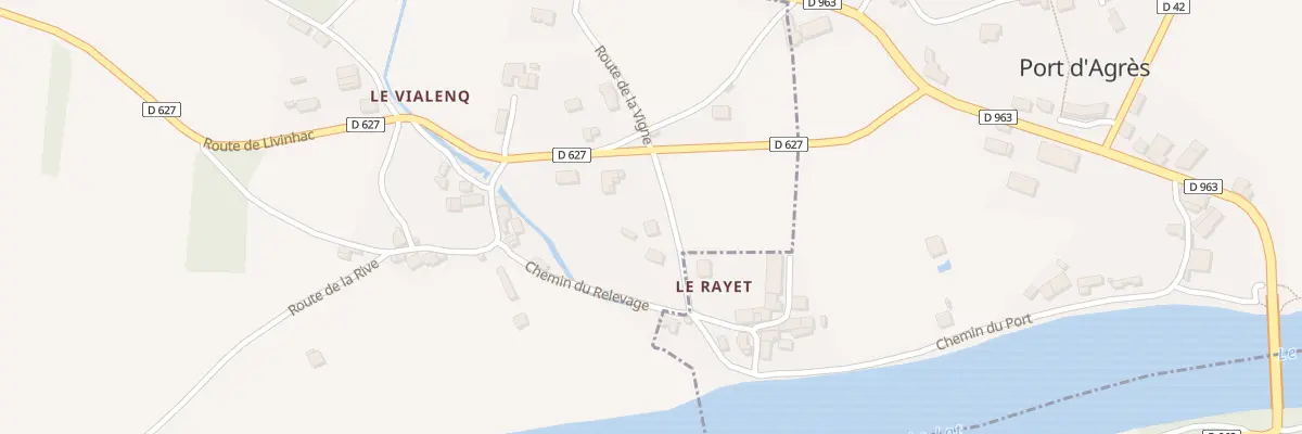 Plan du 5127 Le Vialenq à Saint-Santin