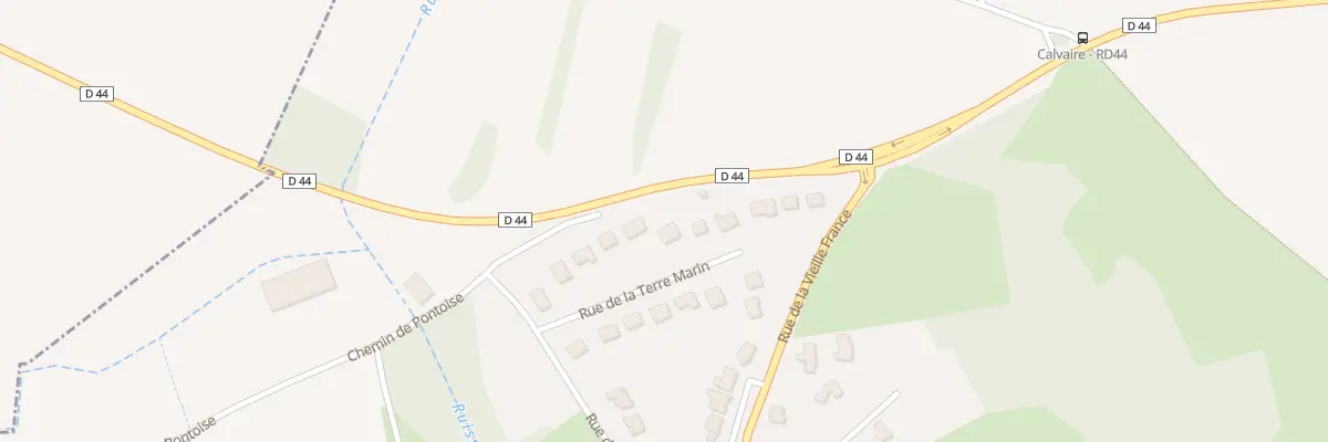 Plan du 114 Rue de la Terre Marin à Béthemont-la-Forêt