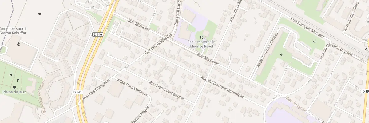 Plan du 232 Rue du Dr Rosenfeld à Ermont