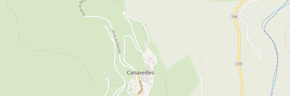 Plan du 47 La Plane à Canaveilles