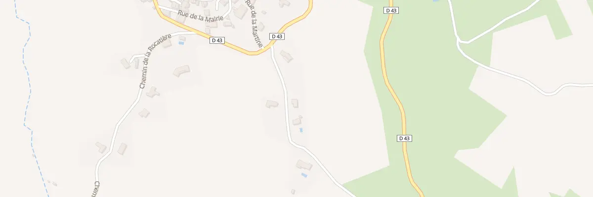 Plan du 3 La Martine à Montclar