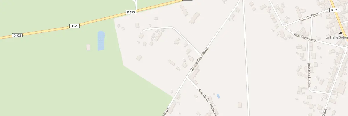 Plan du 6 Rte des Réaux à Brinon-sur-Sauldre