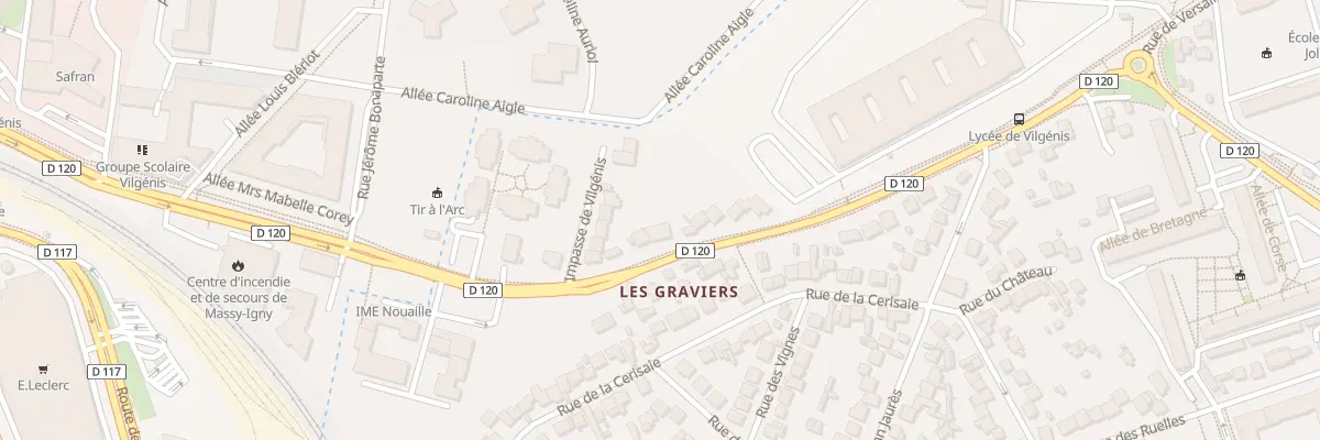 Plan du 10B Rue de Vilgénis à Massy