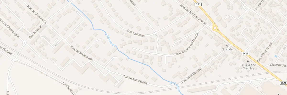 Plan du 250 Rue de l’Ancien Moulin à Chambly