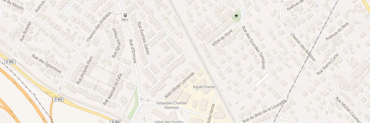 Plan du 41 Rue Evariste Galois à Saint-Leu-la-Forêt