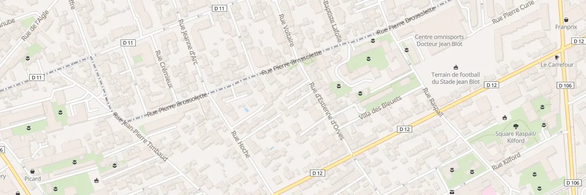 Plan du 45 Rue D’Estienne D’Orves à Courbevoie