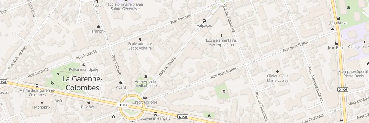 Plan du 41 Rue de l’Aigle à La Garenne-Colombes
