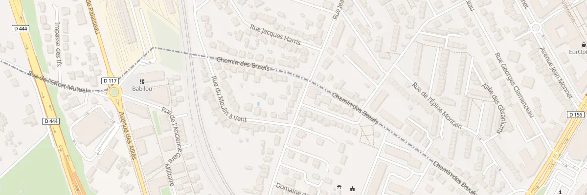 Plan du 29 Rte de Villaine à Palaiseau