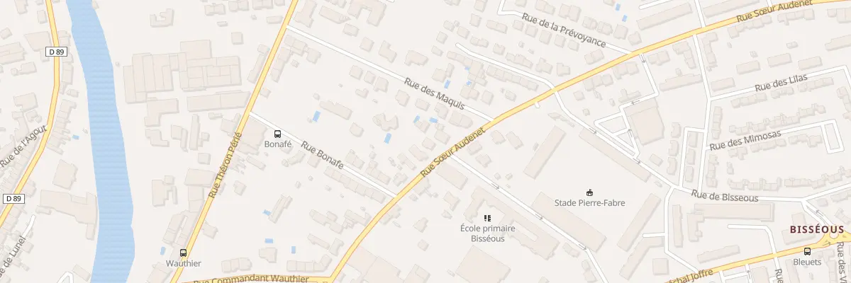Plan du 115 Rue Soeur Audenet à Castres