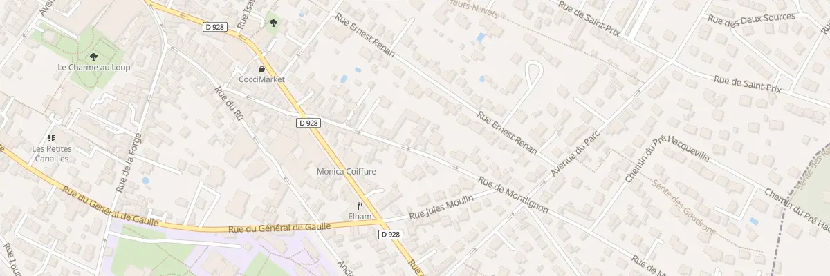 Plan du 25 Rue de Montlignon à Saint-Leu-la-Forêt