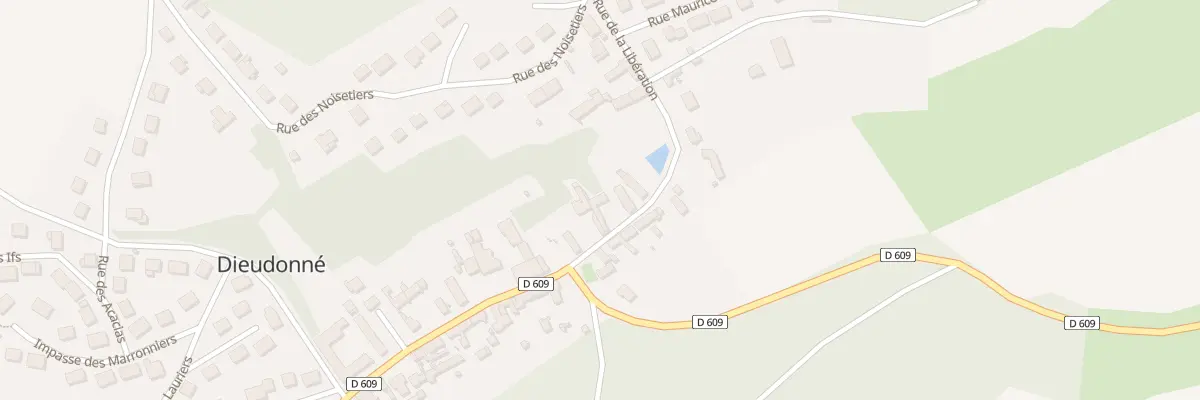 Plan du 57 Rue de la Libération à Dieudonné