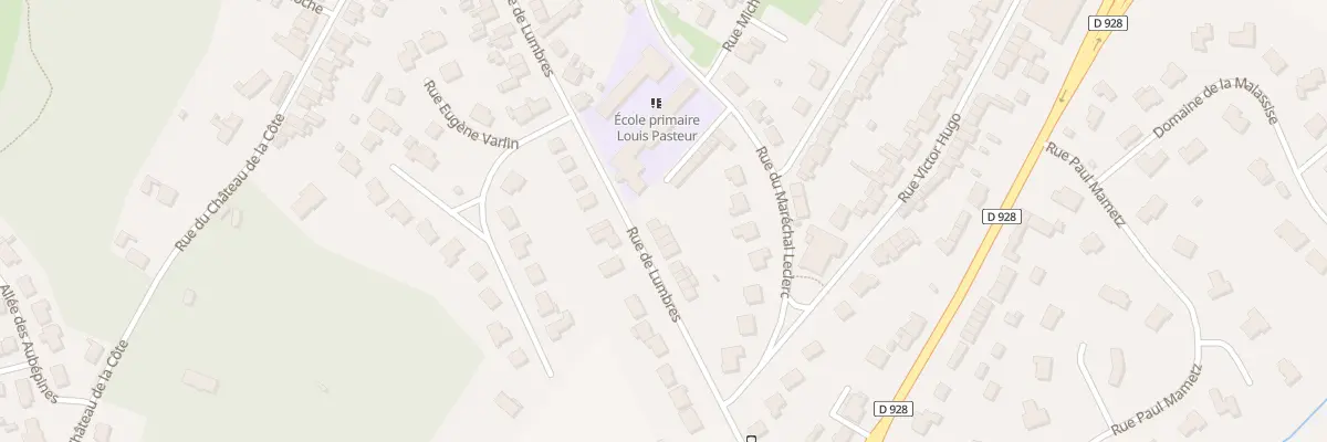 Plan du 17 Rue de Lumbres à Longuenesse