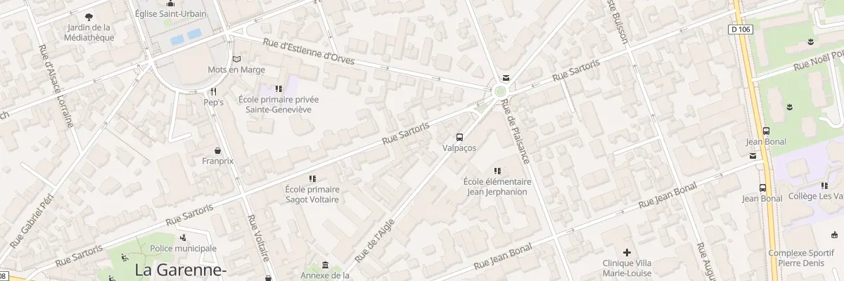 Plan du 27B Rue Sartoris à La Garenne-Colombes