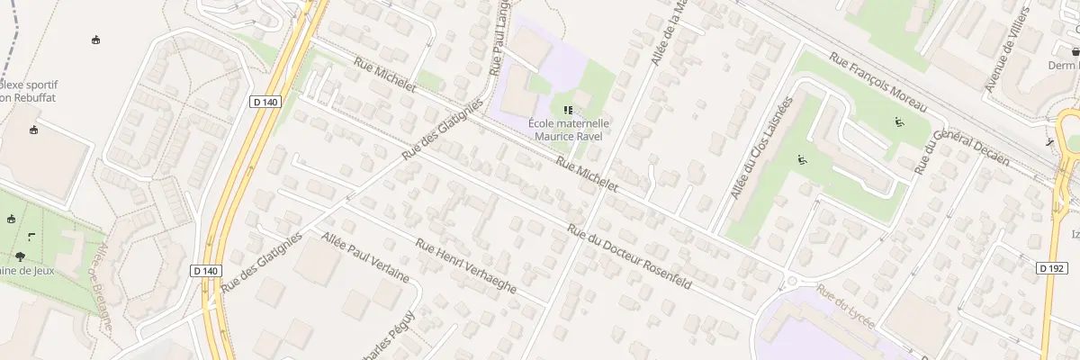 Plan du 216 Rue du Dr Rosenfeld à Ermont