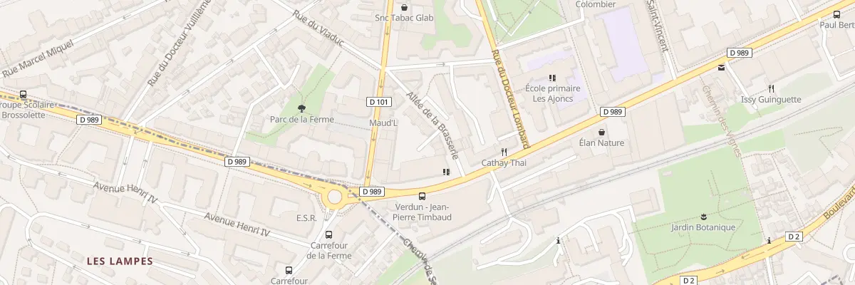 Plan du 11 All de la Brasserie à Issy-les-Moulineaux